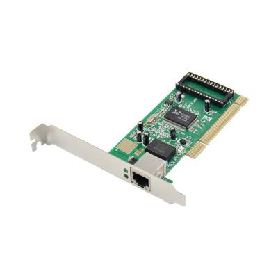 China LAPTOP PCI Lan Adapter Single Port Gigabit Ethernet Network Card Realtek RTL8169SC Chipset for sale