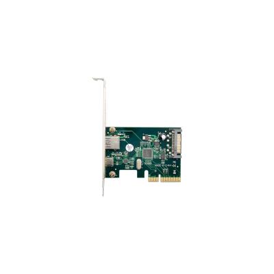 China SUNWEIT desktop x4 pci express to 1 port usb 3.1 type-A and 1port type c pcie express card for sale