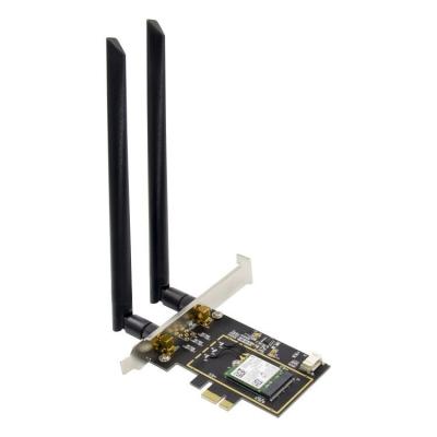 China Intel 7260 mini desktop dual band pcie 867Mbps WIFI wireless network card for sale