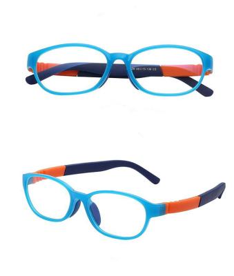 China Computer Glasses Kids Children Kids Silicon Block Blue Light Computer Game Glasses for sale