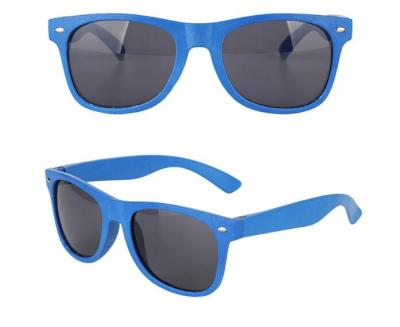 China Fashion Sunglasses Manufacture Promotional Cheap Eco Friendly Recycled Biodegradable Wheat Straw Fiber Frame Sunglasses for sale