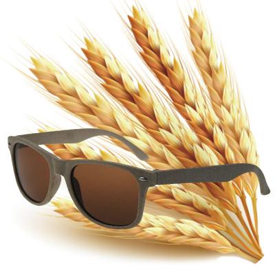 China Fashion Sunglasses Kids Children Manufactures Eco-Friendly Recycled Biodegradable Polarized Wheat Straw Fiber Frame Sunglasses for sale