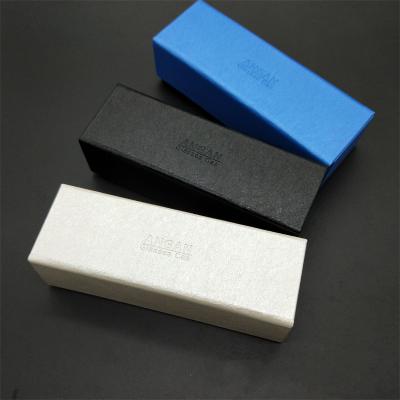 China Wholesale Square Rectangular Sunglasses Case Factory PU Eyewear Glass Box Packaging Boxes for sale