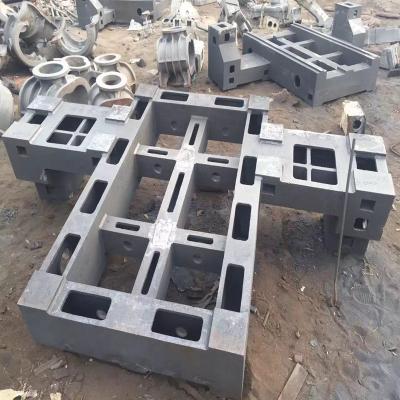 China Cast iron machine tool bed for sale