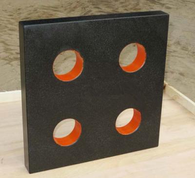 China Black Granite Square Ruler High Precision Granite Inspecting Square Ruler 0 Grade 00 Grade for sale