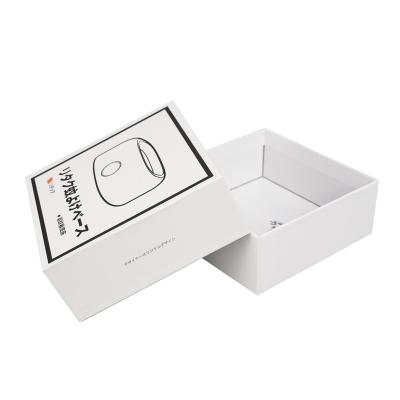 China Manufacturer Supplies Custom Package Recyclable Paper Storage Box Lid And Base Box With Customized Logo for sale