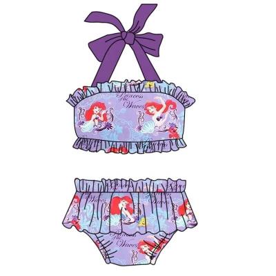 China Wholesale plus size bikini swimwear summer mermaid princess pattern printing baby swimwear children clothing for sale