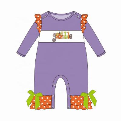 China Wholesale one-piece costume of Normcore baby boutique clothing costume/carrot one-piece cute pattern wind minimalist children for sale