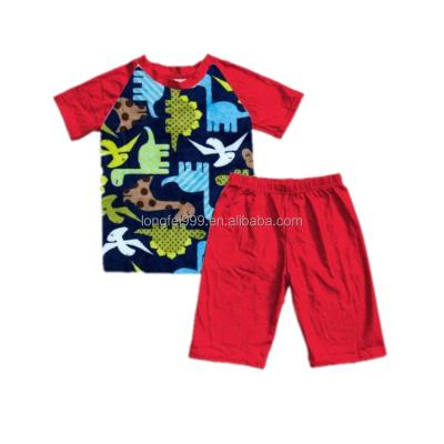 China Wholesale Casual Boutique Clothing Baby Kids Clothes Pan Shirt Suspender Shorts Kids Outfit Toddler Boy Outfit for sale