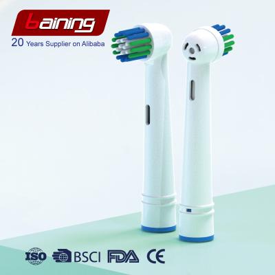 China Commercial Teeth Whitening Replacement Heads Replaceable Brush Main Toothbrush Compatible With Oral B for sale