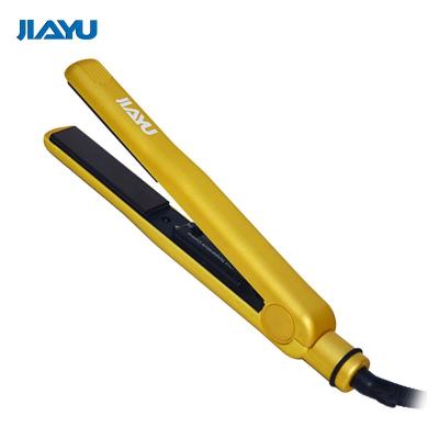 China Hot Selling Professional Tourmaline Ceramic Coat Flat Iron Hair Straightener Thermostat Button Hair Straightener for sale