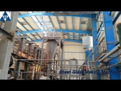 Thin Sheet Glass Making Machine 380V 50Hz 30tpd Stainless Steel