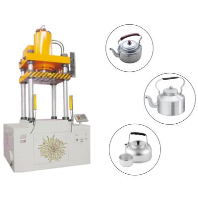 China Factory Sunglory Hydraulic Oil Press Machine Deep Drawing Machine High Speed ​​Oil Press Line For Aluminum Kettle for sale