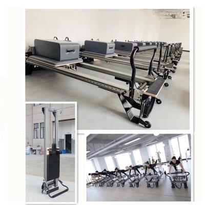 China Aluminum with stell good quality Pilates Bed Table stainless cheap home commercial custom bench for sale machine equipment Aluminum Clinical Pilates Reformer for sale