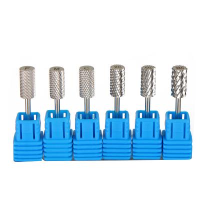 China Remove Powder/Professional Nail Polish Supply Manicure Carbide Nail Drill Bits Remove Armor Pedicure Tools for sale