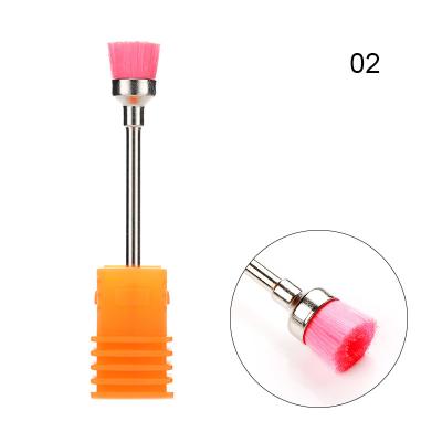 China CLOU mini rose nail cleaning brush, special cleaning brush for sanding machine Nai Drilll Brush for sale