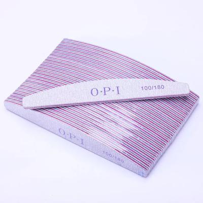 China Fashionable Hot Products Mini Nail File Gray Nail File 100/180 Grit for sale