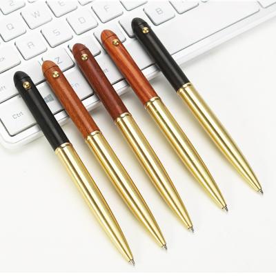 China office & School Pen High Quality Wooden Pens Kits Writing Pens New Design Sublimation Brass Wooden Pens for sale