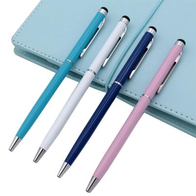 China Promotional Pen Stylus Tip Pen Blue Rose Pen Custom Logo Laser for sale