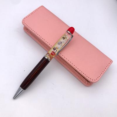 China office & Custom 2D Sand Liquid Timer Pen Oil Rose Pen Wanderer Market Gift Japan 3D Pill Duck Car Floating Design for sale