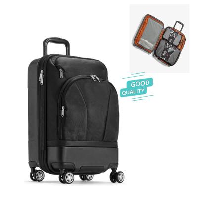 China High Quality ABS Portable Bottom Case Trolley Case Trolley Lightweight Laptop Trolley Bags For Business Travel for sale