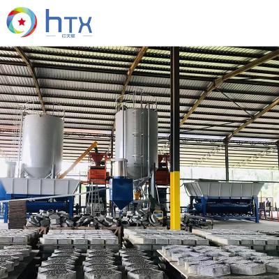 China Fully Automatic Terrazzo Concrete Feeding Artificial Stone Production Line for sale