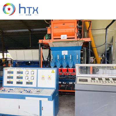 China Wet Cast Equipmen Floor Tile Production Line Artificial Stone Making Machine for sale