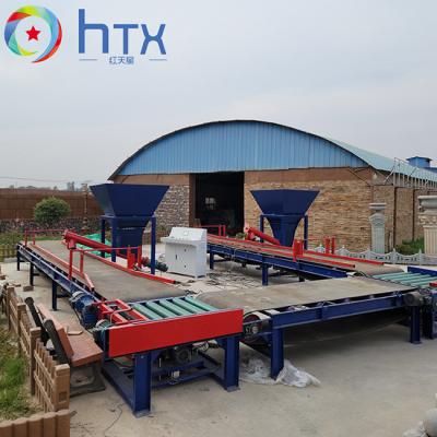 China Automatic Floor Tile Making Wet Cast Machinery Paver Making Equipment for sale