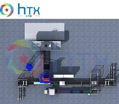 Cina PLC Automatic Floor Tile Making Machine Linea di produzione di pietra artificiale in vendita