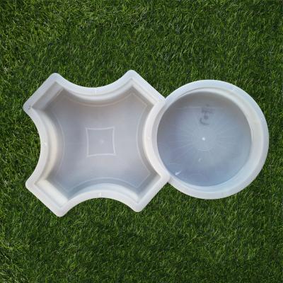 China Precast Concrete Stepping Stone Molds , Interlock Paving Slab Mould For Tile for sale