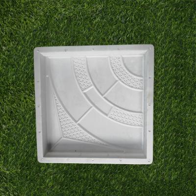 China Precast Decorative Concrete Plastic Paver Mould For Garden for sale