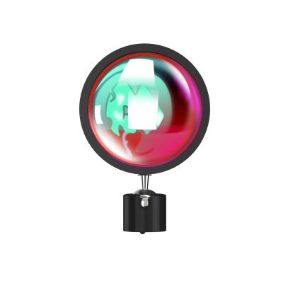 China Can Work With Any Tripod Mount Stand 1/4 Screw Nut Sunset Lamp RGB Warm Rainbow Sun Lamp Spotlight For Bedroom Living Room to sleep for sale