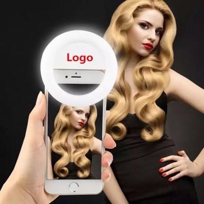 China Selfie Ring Light Logo Accepted RK14 Selfie Ring Light Led With Brightness 3 Level Selfie Ring Light Photography for sale