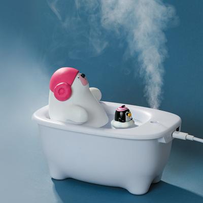 China 2021 Car Beauty Care Facial Massager Mist Sprayer Bath Desktop Nano Face Mister Mini Humidifier with USB Charging for sale