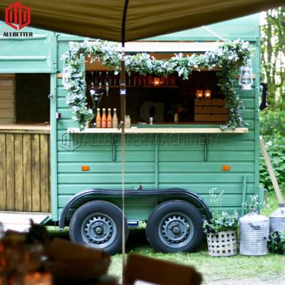 China New Design Vegetable Processing Plant Mobile Restaurant Trailer Fast Food Cart Hot Dog Ice Cream Truck Coffee Shop Food Truck Trailer Coffee Truck for sale