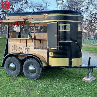 China Hot Selling Mobile Vegetable Processing Plant New Design Fast Food Truck Hot Dog Cart Ice Cream Truck Taco Truck Horse Trailer for sale