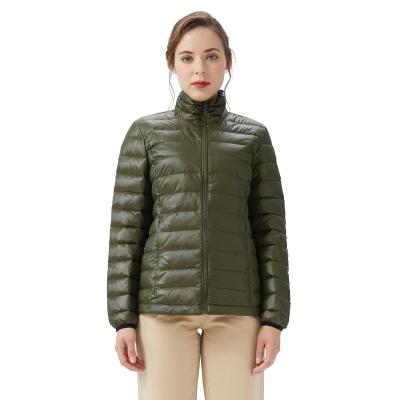 China Breathable Custom Womens Nylon Outdoor Coat Stripper Down Jacket For Winter for sale