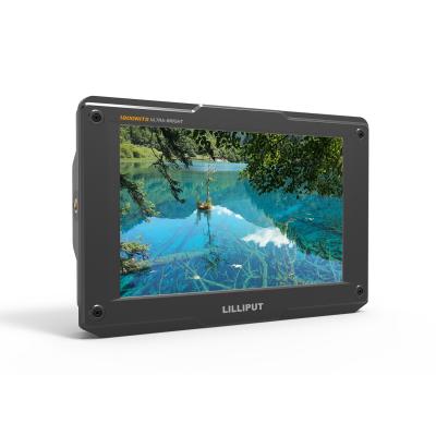 中国 1800nit High Visible Bright Desktop Sunlight LILLIPUT 7 Field Monitor With 4K HDMI On Camera Monitor For Outdoor Video Cinema 販売のため