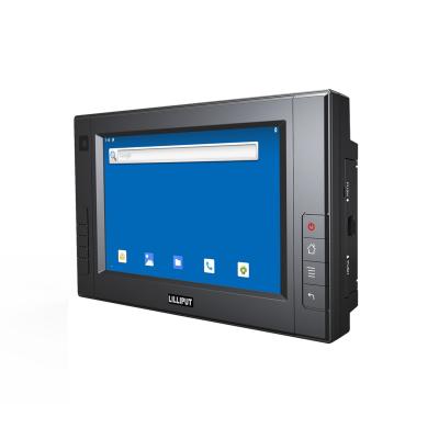 China Waterproof LILLIPUT 7 inch iMX 8 data mobile terminal with canbus and GPS navigation used as rugged tablet PC and vehicle fleet management for sale