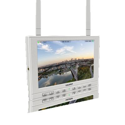 Κίνα LILLIPUT 7 Channel 1280*800 FPV Auto Search Monitor With Dual Channel 5.8GHz Wireless Video Signal Built In Battery For Drones προς πώληση