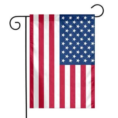 China Sports Club American Flag 12*18in Garden Flag Sublimation Garden American Flag for sale