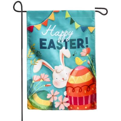 China Sports Club 30x45cm Easter Garden Flag Welcome Decorated Garden Flags Thanksgiving Garden Flag Stand for sale