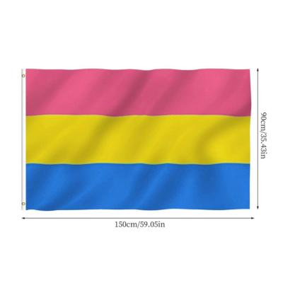 China Pride Flag LGBT 90*150cm Blue Pink Rainbow Flag Sports Club Decor LGBT Bisexual Flags Home Gay Friendly Banners for sale