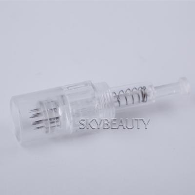 China Wholesale Anti Hair Removal Spiral Type 12pins Needle Cartridge For Derma Pen for sale