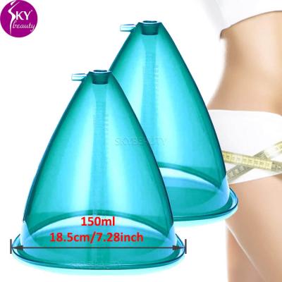 China Nova Cupping Butt Lift 2020 Power Cups Extra Large Barrel 7.28inch Breast Lift NEW 150ML XL 18.5cm New Vacuum Therapy Machine For Buttocks for sale