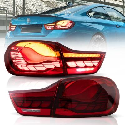 China Running With Sequential Indicators Wholesale Vland GTS Style Led Rear Lamp 2014-2020 4 Series Tail Light Lamp For BMW F32 F82 for sale