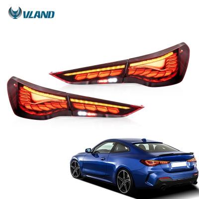 China Stream with Vland GTS 4 Series Sequential Led Indicators Rear Lamp 2020-2022 M4 425i Series Tail Light Lamp For BMW G22 G23 G26 for sale