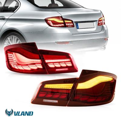 China Working With Sequential Indicators Vland LED Tail Lights GTS Style DRL 2011-2017 5 Series 528i 530i 535i Car Tail Lamp For BMW F10 F18 M5 Tail Lights for sale