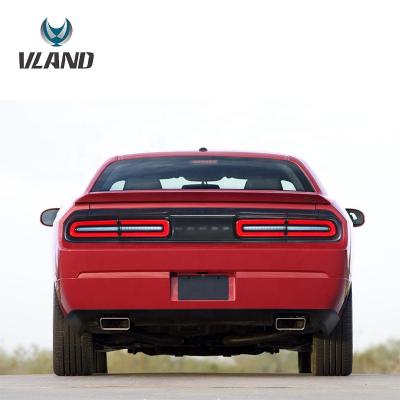 China Sequential Indicators DODGE CHALLENGER 2008-2014 Modified Led Tail Lights Dodge Challenger Tail Light for sale