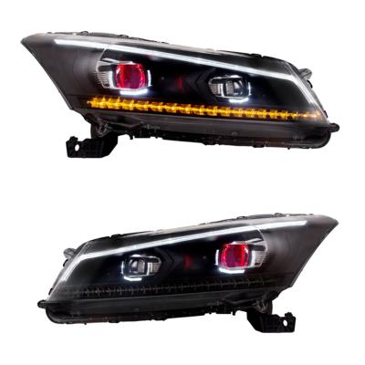 China Demon Eyes Low Beam vland Wholesales Manufacture LED Head Lights For With 2008-2012 Eighth Accord LHD/RHD Headlights/Without Demon Eyes for sale